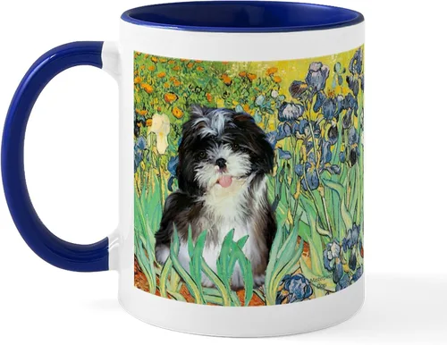 Miniatura 36 de CafePress Cute Shih Tzu Dog Mugs - Taza de café de cerámica de 11 oz (11.0 fl oz)