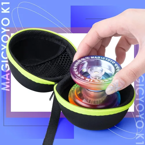 Miniatura 7 de MAGICYOYO Responsive YoYo K1-Plus para niños principiantes con bolsa de almacenamiento Yoyo + 12 cuerdas de Yoyo y guante de regalo