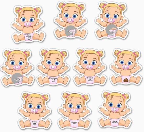 Tarjetas de baby shower, tarjetas de rifas para rascar para baby shower Tarjeta de niña