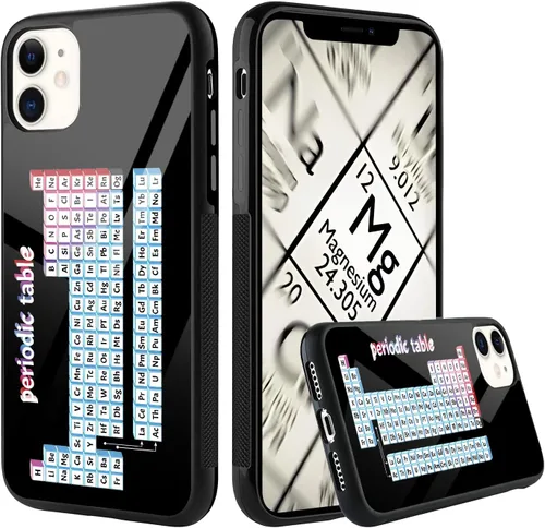 The Cool Tabla Periódica de Elements - Fundas gráficas para iPhone 16 16E 15 14 13 12 11 Pro Max XR S25 S24 S23 S22 S21 FE Ultra Plus Note 20 A16