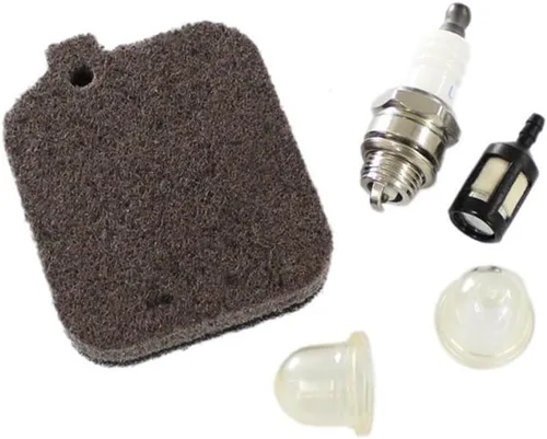HURI Filtro de aire Filtro de combustible Bujía Bombilla de cebado para sopladores de hojas Stihl BG55 BG65 BG85