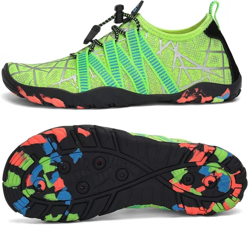SAGUARO Kids Boys Girls Water Shoes Non-Slip Quick-Dry Barefoot Aqua Shoe Outdoor Sport Beach Swimming Surfing Diving