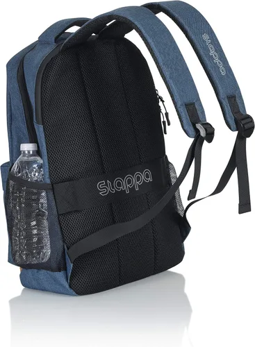 Miniatura 6 de Slappa Alpha Series - Mochila para laptop para videojuegos, se adapta a portátiles de hasta 15 pulgadas; azul (SL-ALPHA-LAPTOP-BP-BLU)