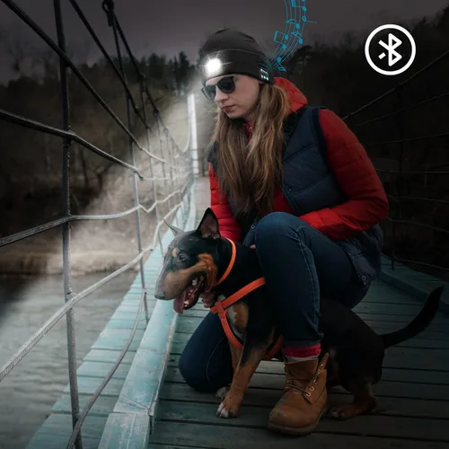 Miniatura 4 de Ocatoma Bluetooth Beanie Warm Hat with Light Headphone Unique Tech Gifts for Men Dad Him Teenage Christmas Stocking Stuffers