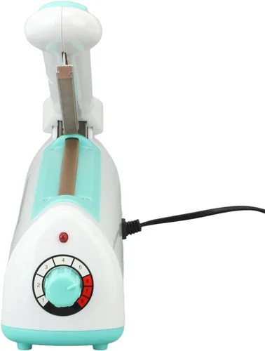 Miniatura 5 de Sellador térmico de impulso manual con tecnología de doble sellado, máquina de sellado de bolsas de 300 W para embalaje industrial y minorista