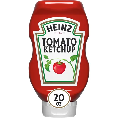 Miniatura 11 de Heinz Ketchup Forever - Botella invertida completa (20 onzas, paquete de 12)