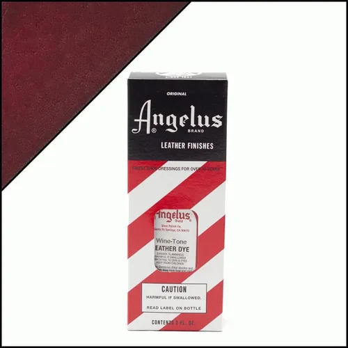 Miniatura 2 de Angelus Tinte para cuero, 3 oz, color vino