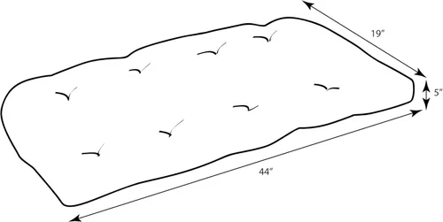 Miniatura 6 de Pillow Perfect - Almohada para interiores o exteriores, para silla o sofá, para sala