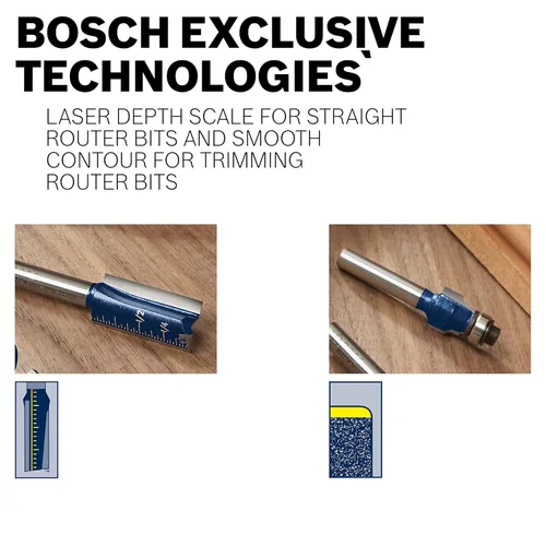 Miniatura 6 de BOSCH 84433M Broca de punta redondeada con punta de carburo de 13/64 pulgadas x 3/4 pulgadas