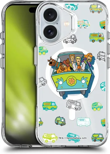 Miniatura 179 de Head Case Designs Funda con licencia oficial de Scooby-Doo Capture Character Art a prueba de golpes [protección de grado militar] compatible