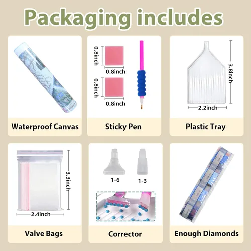 Miniatura 6 de Aestalrcus Kits de arte de diamantes de flores para adultos, kits de pintura de diamantes de flores para adultos, pinturas de diamantes redondos