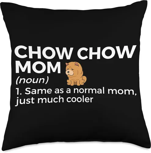 Miniatura 4 de Chow Chow Lover Apparel Definition Funny Chow Dog Mom Throw Pillow, 16x16, Multicolor