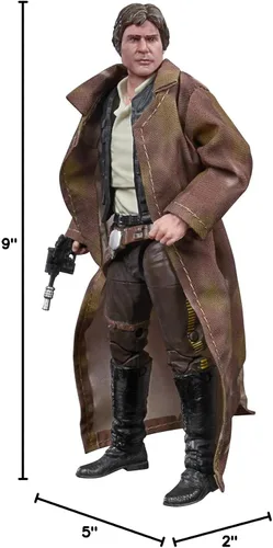 Miniatura 10 de Star Wars The Black Series Han Solo (Endor) - Figura de acción coleccionable de 6 pulgadas de la película “Return of The Jedi”, para niños de 4 años