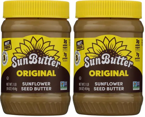 Miniatura 13 de Untable de semillas de girasol SunButter Natural 1 tarro de plástico de 16 onzas