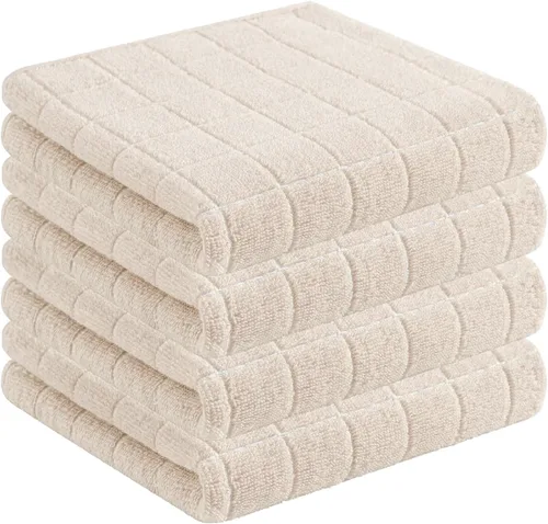 Miniatura 194 de Homaxy Paños de cocina 100% algodón de felpa, toallas de cocina ultra suaves y absorbentes para la cocina, adecuadas para secar y lavar platos