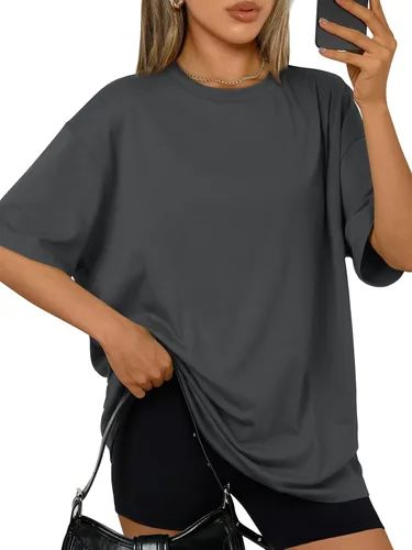 Miniatura 226 de Trendy Queen - Camisetas de entrenamiento de moda para mujer, camisetas atléticas de manga corta para verano y primavera, disponibles en tallas