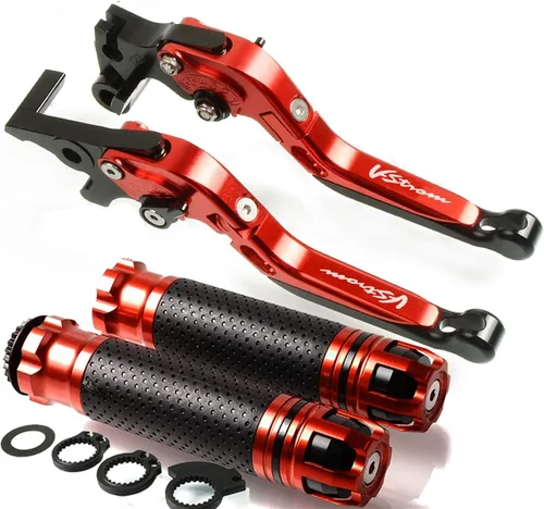 Miniatura 16 de for Suzuki V-Strom 2002-2016 2015 2014 20132 012 2011 2010 V-Strom Motorcycle Brake Handle Adjustable Brake Clutch Lever Handbar (Color : 1)