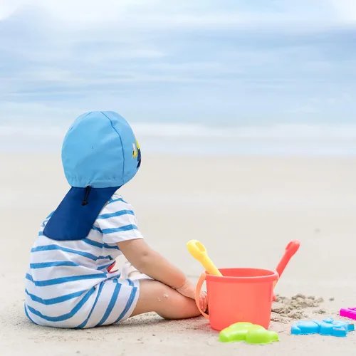 Miniatura 5 de Sombrero de sol para bebés para niños, sombreros de bebé para niños, sombrero de sol y sombrero para niños pequeños, sombrero de playa para bebés