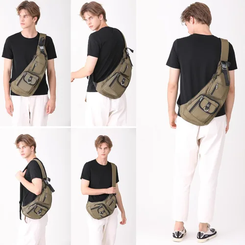 Miniatura 7 de Nicgid Sling Bag - Mochila bandolera para hombre