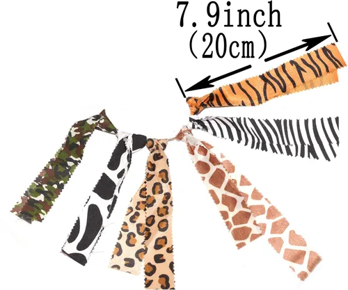 Miniatura 2 de Cartel para silla alta con temática de safari en la selva, suministros de fiesta de zoológico africano, animales salvajes, cumpleaños, baby shower