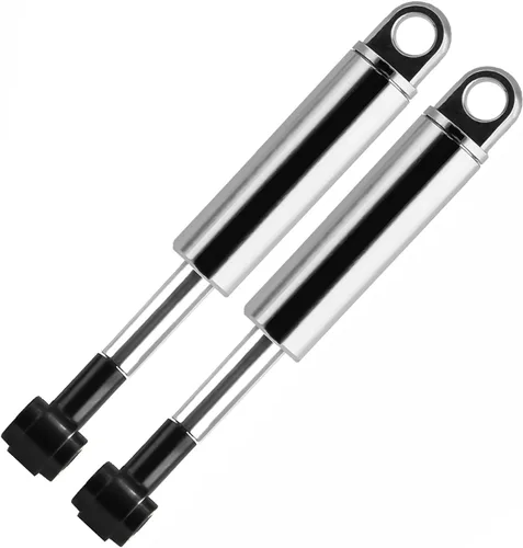 Amortiguador de choque RC para camión RC 1/14 para camión Tamiya Remolque Piezas de actualización Amortiguador de suspensión (plateado)