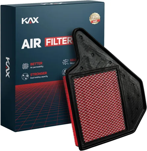 Miniatura 10 de KAX - Filtro de aire de motor premium, CA9564 de repuesto para Honda Accord 2003 2004 2005 2006 2007, Acura TSX 2004-2008, medios avanzados