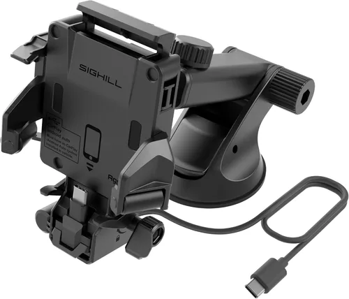 Miniatura 8 de NO-Look Docking Agena G1 Soporte de teléfono de carga para ventilación de aire, soporte universal para automóvil para puerto USB-C iPhone, Samsung