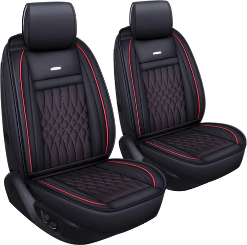LUCKYMAN CLUB 2 fundas de asiento de automóvil para la mayoría de sedán, SUV, camión, para Sportage NIRO, Optima, Forte, Soul, Rio, Sentra, Altima,