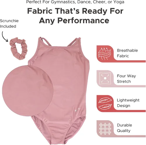 Miniatura 16 de Destira Ballet Leotards for Women - Super Soft Dance and Ballet Leotards for Toddlers, Girls, and Women - JUNIOR/ADULT SIZES