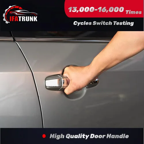 Miniatura 6 de Manija de compuerta trasera para Toyota Tundra 2007 2008 2009 2010 2011 2012 2013, con orificio para cámara de respaldo y orificio de cerradura que