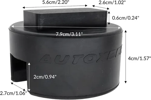 Miniatura 3 de AUTOXBERT Soporte de Adaptador de Cojín para Gato de Eje de Coche Compatible con BMW Serie 3 4 5 E46 E90 E39 E60 E91 E92 X1 X3 X5 Nuevo