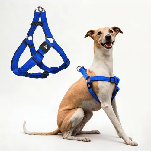 Miniatura 12 de Kruz - Arnés para perro sin tirones (pecho 26-38 pulgadas, peso 44-88 libras), arnés resistente para razas grandes, ajuste ultra cómodo, durabilidad