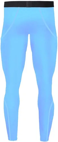 Miniatura 5 de 1Bests Conjunto deportivo para hombre, camiseta de compresión y pantalones ajustados para la piel, manga larga, secado rápido, para gimnasio, yoga