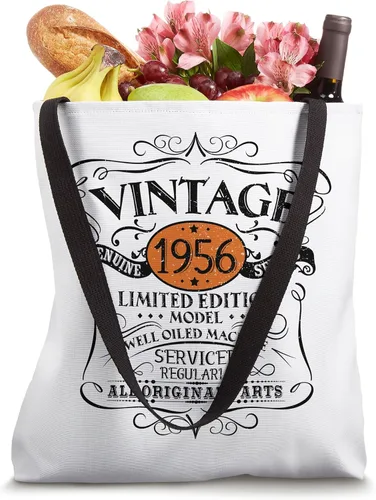 Miniatura 4 de Vintage 1956 65 regalo de cumpleaños hombres mujeres diseño original bolsa de mano