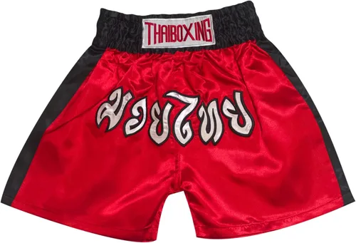 SIAMKICK Pantalones cortos Muay Thai para niños (4 años - 12 años) boxeo Kickboxing MMA entrenamiento para niños y niñas