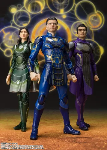 Miniatura 7 de Bandai Spirits S.H. Figuarts Marvel Eternal Ecaris, Aprox. 5.9 pulgadas (5.906 in), PVC y ABS Figura de acción pintada