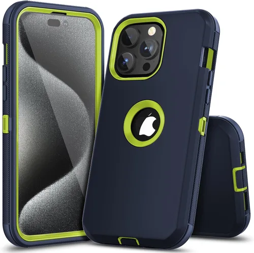 Miniatura 11 de COOYA Funda para iPhone Air de Protección Completa del Cuerpo contra Caídas, Funda Resistente a Prueba de Golpes de 3 Capas, Híbrida de Servicio