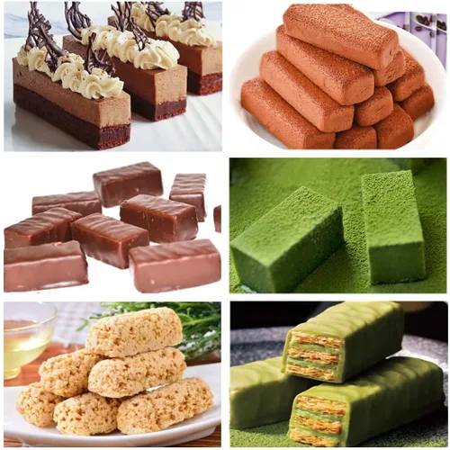 Miniatura 5 de JOERSH Molde de barra de granola, molde rectangular de silicona para barra de caramelo profundo para hornear barras energéticas de chocolate