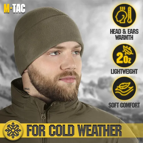 Miniatura 5 de M-Tac Gorra de reloj de forro polar - Gorro táctico de invierno con Slimtex