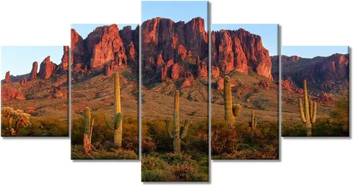 Miniatura 60 de Obra de arte para las paredes del hogar, póster del Parque Nacional del Arrecife Capitolio, impresiones sobre lienzo, imágenes de Utah, Estados
