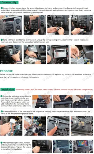 Miniatura 9 de Radio estéreo para coche 2G+64G para Ford F150 2009 2010 2011 2012, 9 "pantalla táctil Radio Android 13 unidad principal con Carplay Android Auto