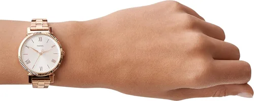 Miniatura 5 de Fossil Reloj Daisy de cuarzo para mujer de acero inoxidable informal