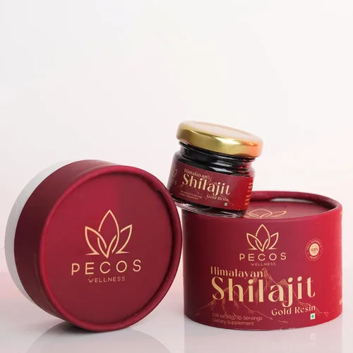Resina pura Himalaya Shilajit de alta potencia de grado dorado para hombres y mujeres | 100 porciones para refuerzo de energía y apoyo inmunológico,
