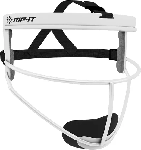 Miniatura 9 de RIP-IT Máscara facial de sóftbol de defensa original Máscara protectora ligera de campo de sóftbol