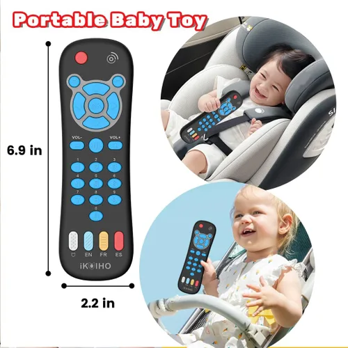 Miniatura 7 de Juguete de Control Remoto para Bebé para Niños y Niñas de 1 Año de Edad Regalos Juguete de Control Remoto de TV Realista para Niños Pequeños