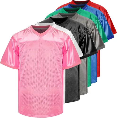 Camiseta de fútbol en blanco, camiseta deportiva Hip Hop Jersey para fiesta