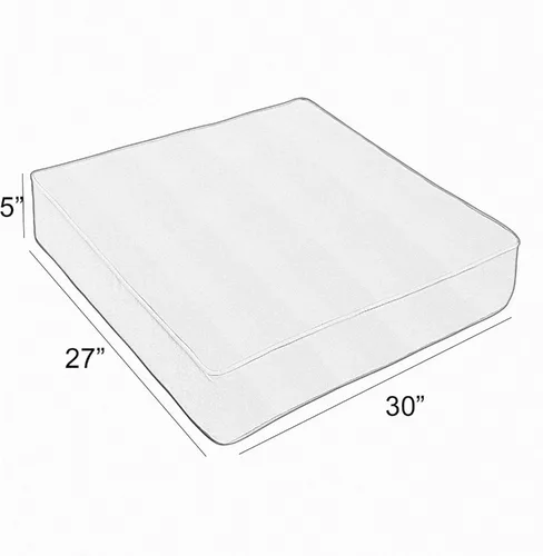 Miniatura 3 de Sorra Home Coral - Cojín de asiento profundo