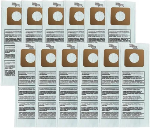 VacBagsUSA - Paquete de 6 bolsas de repuesto para aspiradora de microfiltración para Panasonic tipos U, U-3, U-6 | Fabricado en Estados Unidos