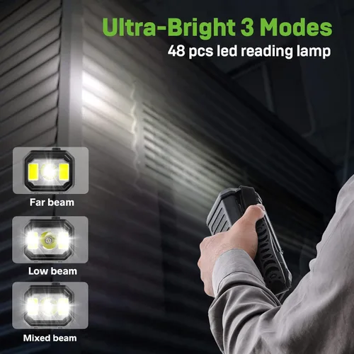 Miniatura 8 de Radio de emergencia con manivela de 10000 mAh, radio meteorológica NOAA con radio AM/FM y solar, batería recargable, linterna y luz de lectura