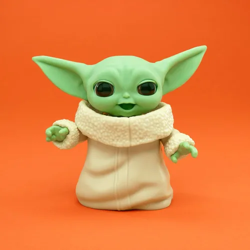 Miniatura 9 de STAR WARS Mixin' Moods Grogu, más de 20 expresiones posables, juguete Grogu de 5 pulgadas de alto, más de 4 años